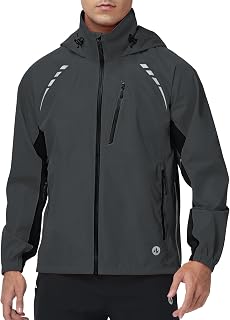 Nepest Mens Cycling Rain Jacket UPF 50+ Lightweight Windbreaker