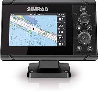 Simrad Cruise 5-5-inch GPS Chartplotter with 83/200 Transducer Preloaded C-MAP US Coastal Maps