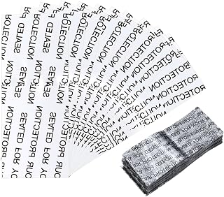 200pcs 73x30mm Clear PVC Perforated Shrink Wrap for Bottles, Dropper Bottle Jars, Test Tube Bottles