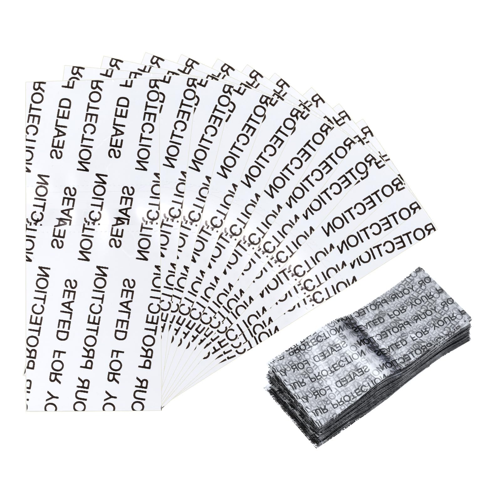 200pcs 73x30mm Clear PVC Perforated Shrink Wrap for Bottles, Dropper Bottle Jars