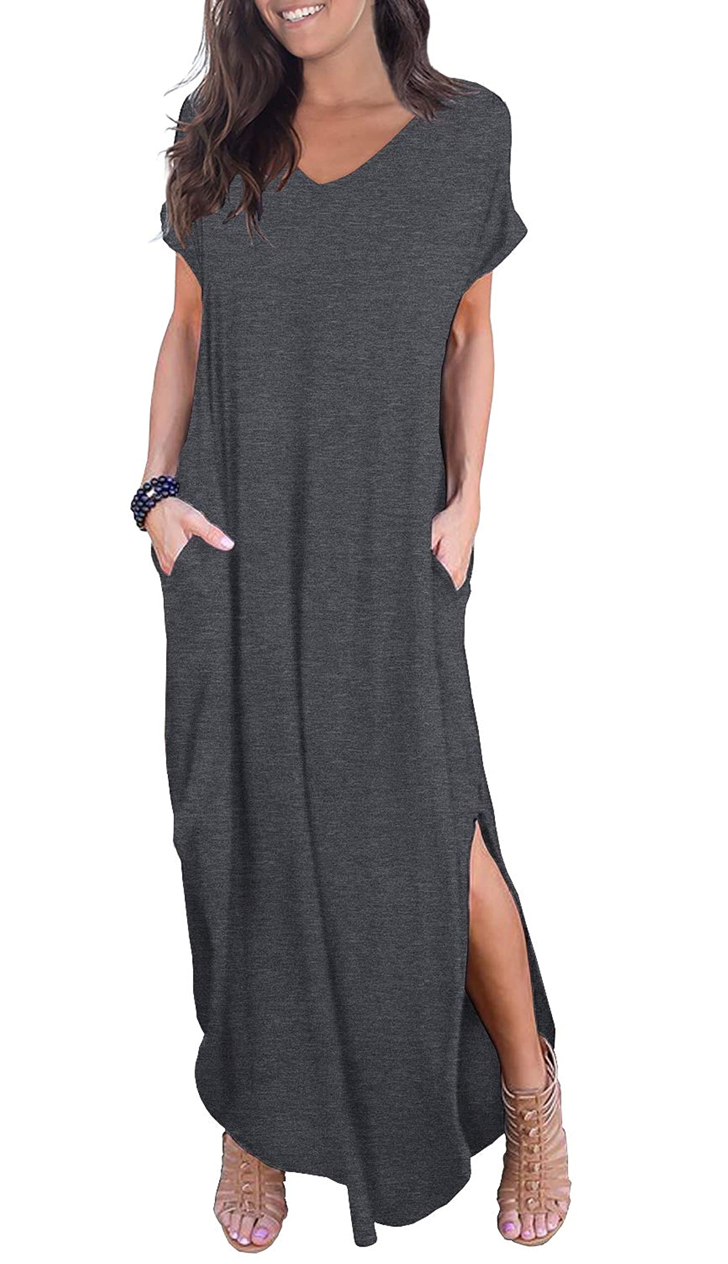 GRECERELLE Women's Soft Summer Dress