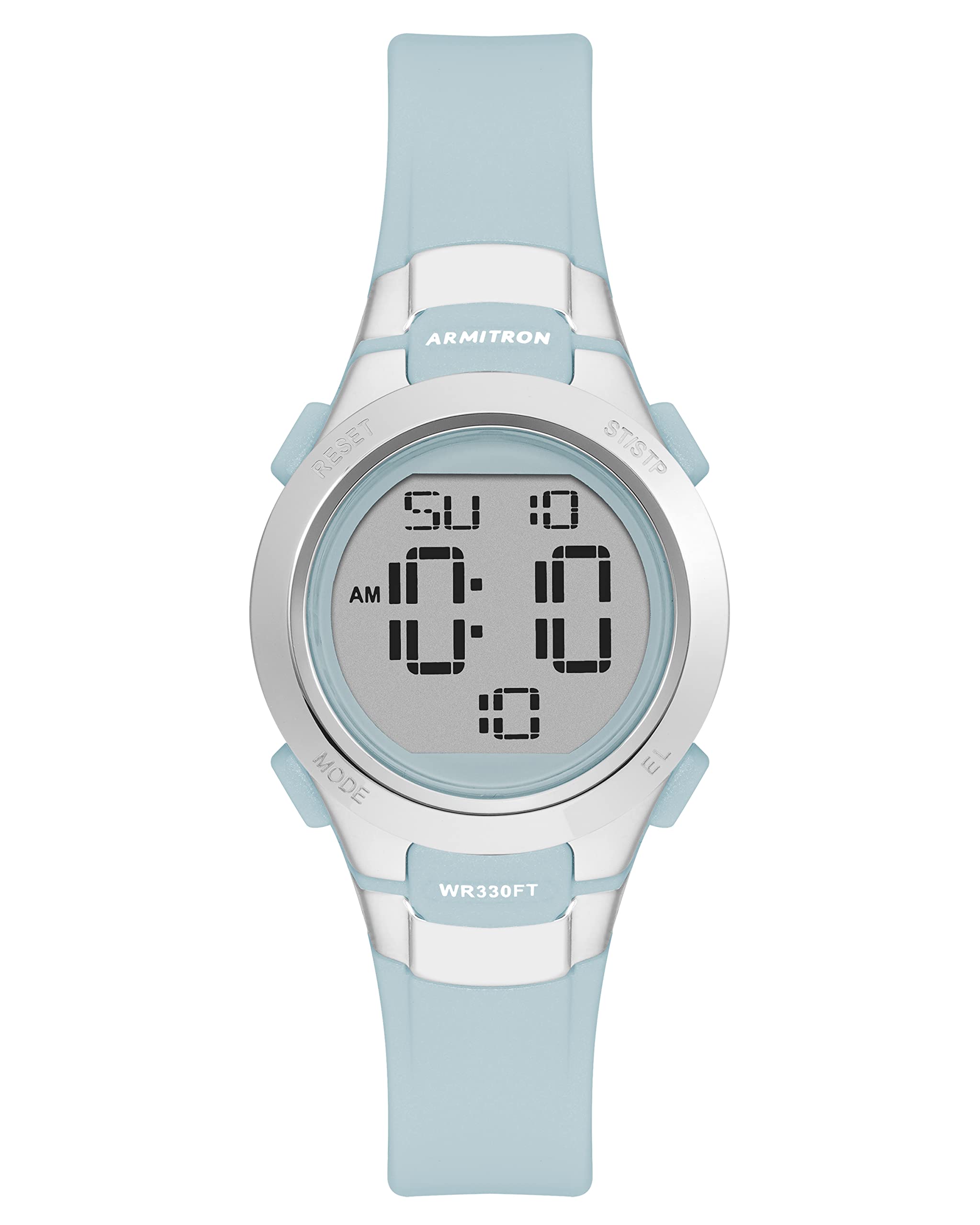Armitron Sport Women's Digital Chronograph Resin Strap Watch, 45/7012