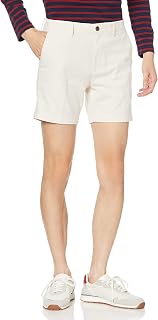 Amazon Essentials Men's Slim-Fit 7" Lightweight Comfort Stretch Oxford Shorts with Tapered Leg for Casual Wear