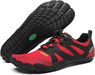 SAGUARO Chaussures Minimalistes Homme Femme Barefoot Chaussures de Trail pour Fitness Randonnée GR.35-48