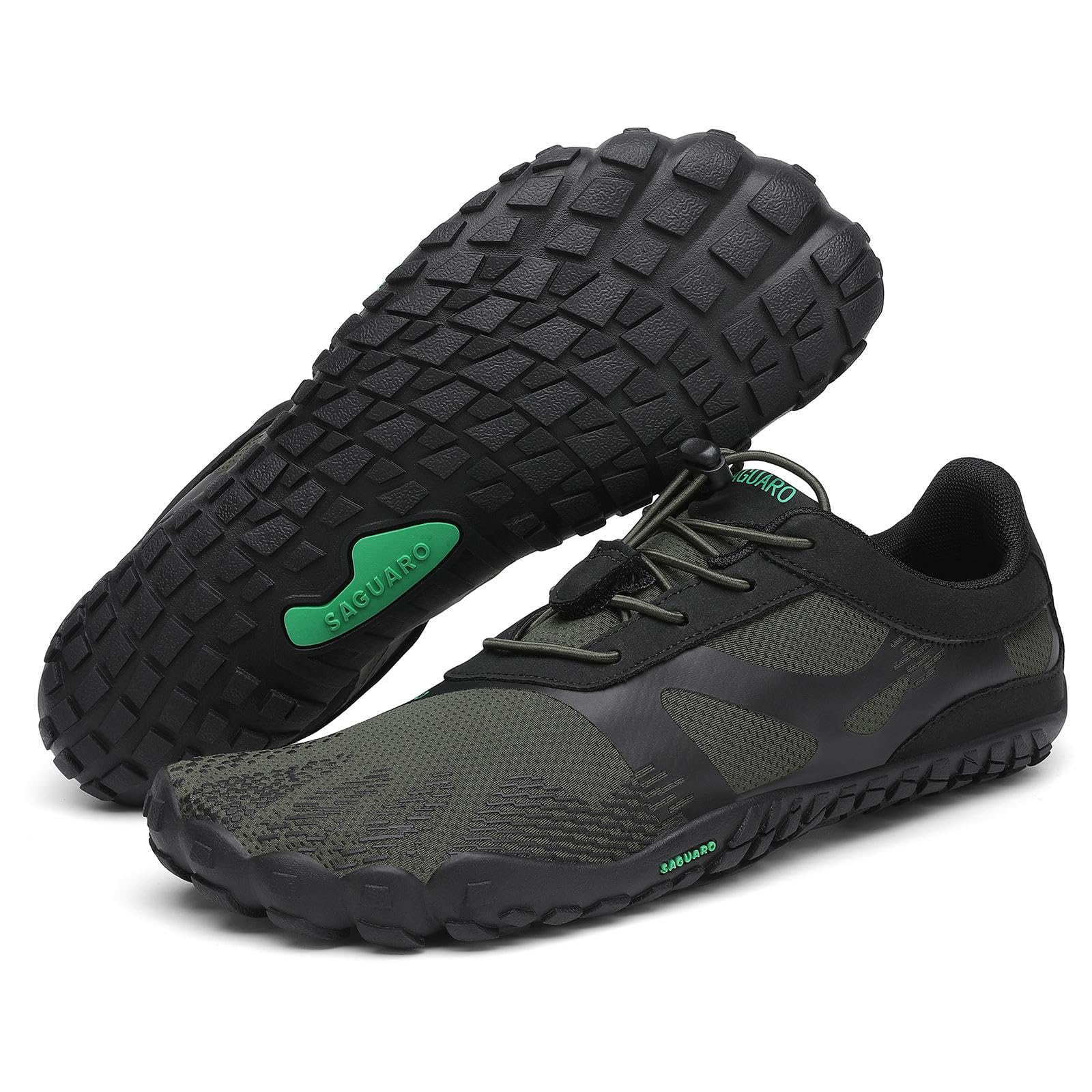 SAGUARO Chaussures Minimalistes Homme Femme Barefoot Chaussures de Trail pour Fi
