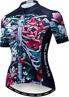 weimostar Cycling Jersey Women Mountain Bike Clothing Summer Cycling Top Short Sleeve MTB Jersey Quick Dry