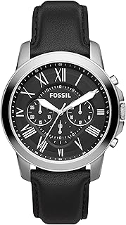 Fossil FG1811810 Men's Analogue Quartz Watch with Leather Strap