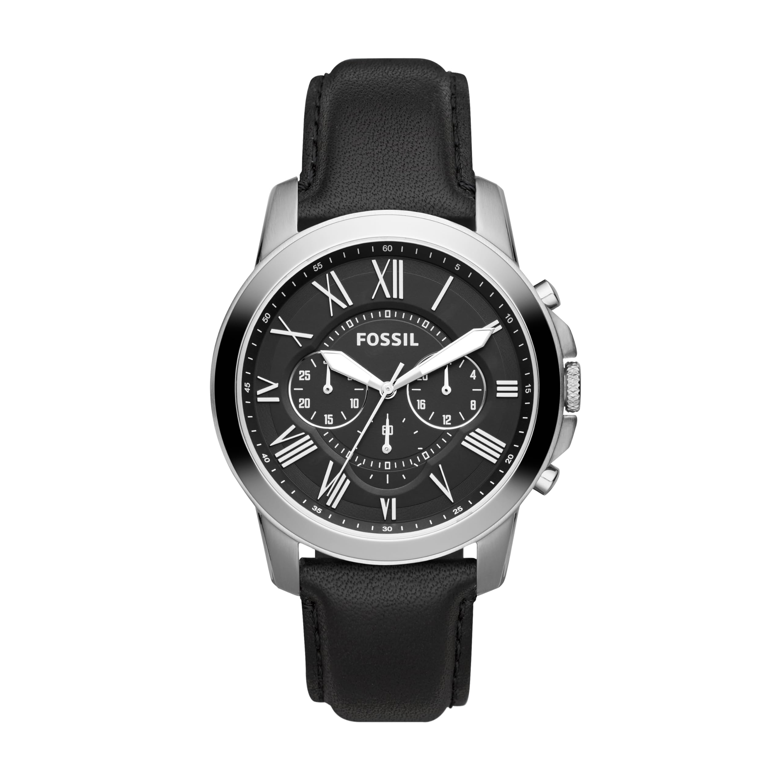 Fossil FG1811810 Men's Analogue Quartz Watch with Leather Strap