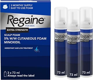 Regaine For Men Hair Regrowth Foam 3 x 73ml