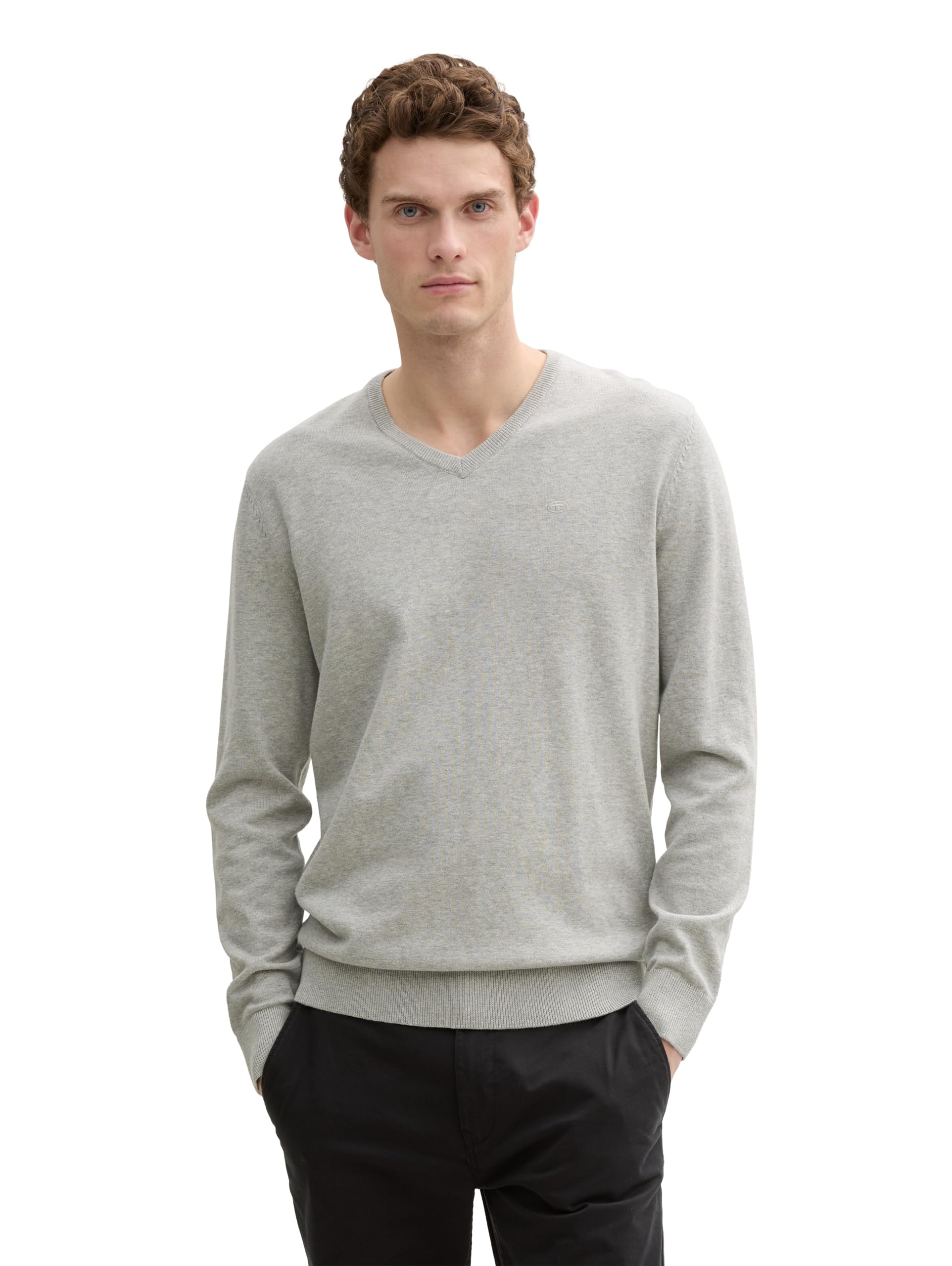 TOM TAILOR Men's 1044444 Pullover Sweater (Pack of 1)