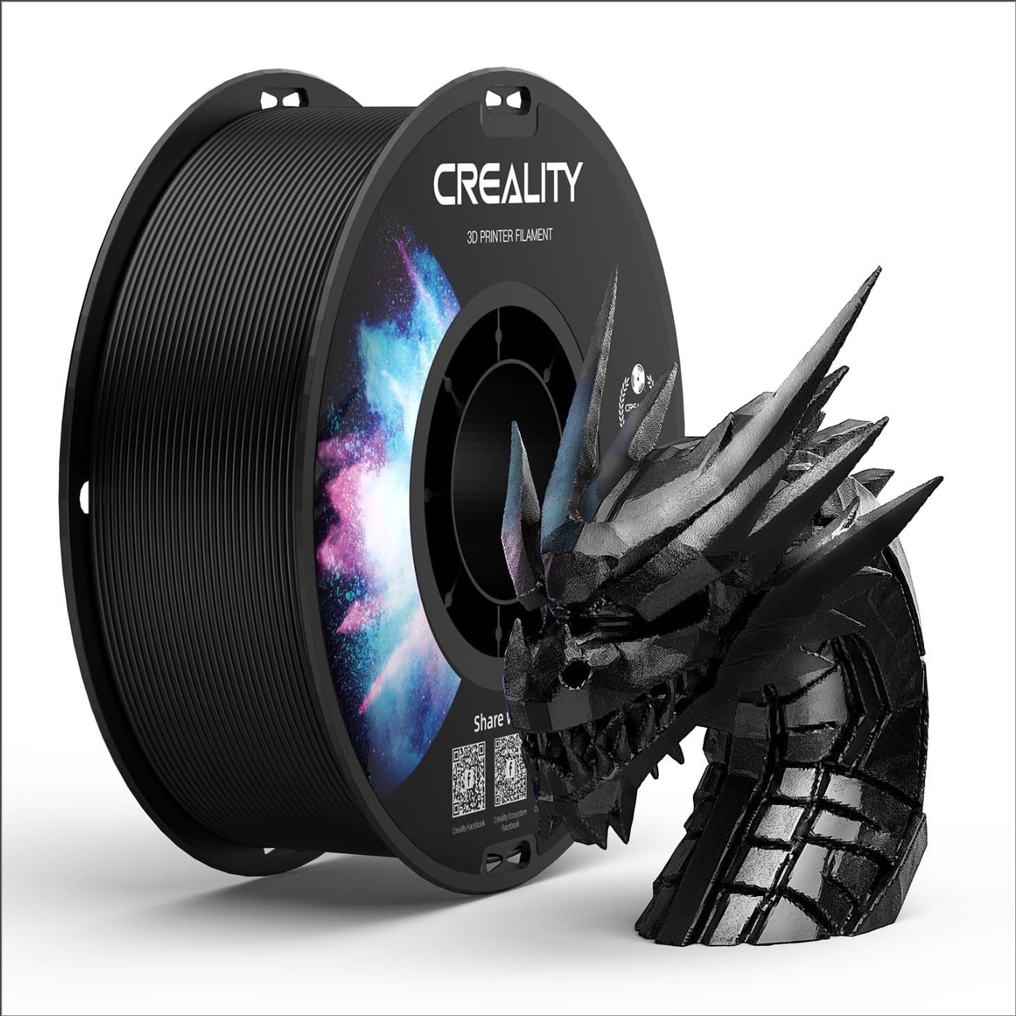 Creality PETG Filament 1.75 3D Printer Filament:Excellent Toughness High Precisi