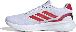Adidas Scarpe da Corsa Unisex NKE45, Calzature Bianco/Better Scarlet/Core Black (JR5518), 10.5 US