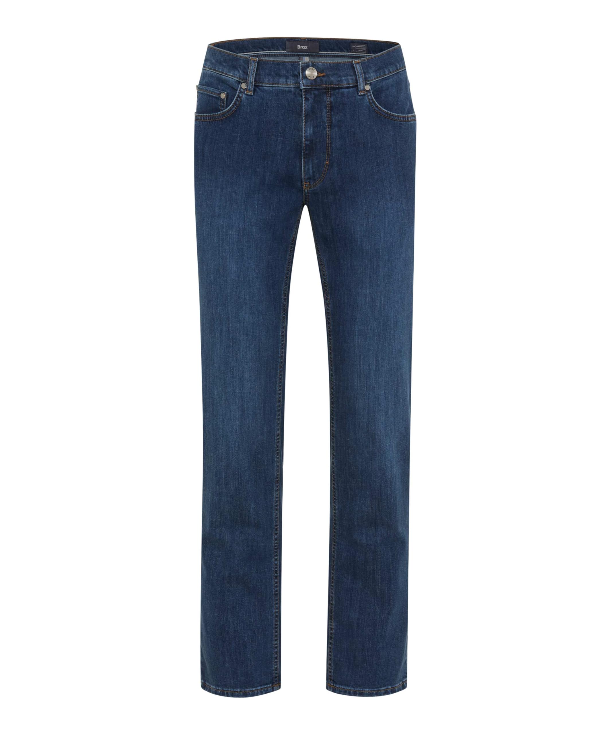 BRAX Men's Style Cooper Fancy Five-Pocket Trousers in Marathon Quality Pants