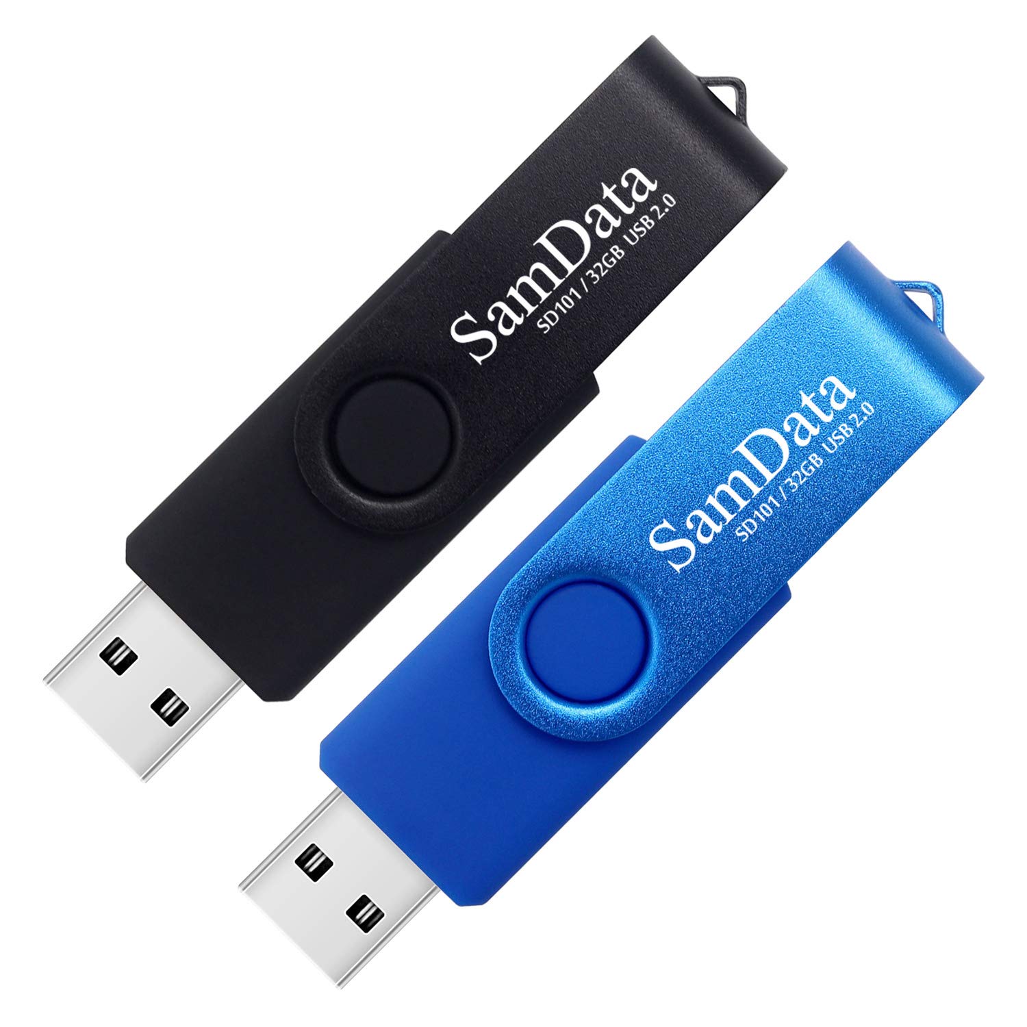 SamData 32GB USB Flash Drives 2 Pack 32GB Thumb Drives Memory Stick Jump Drive w