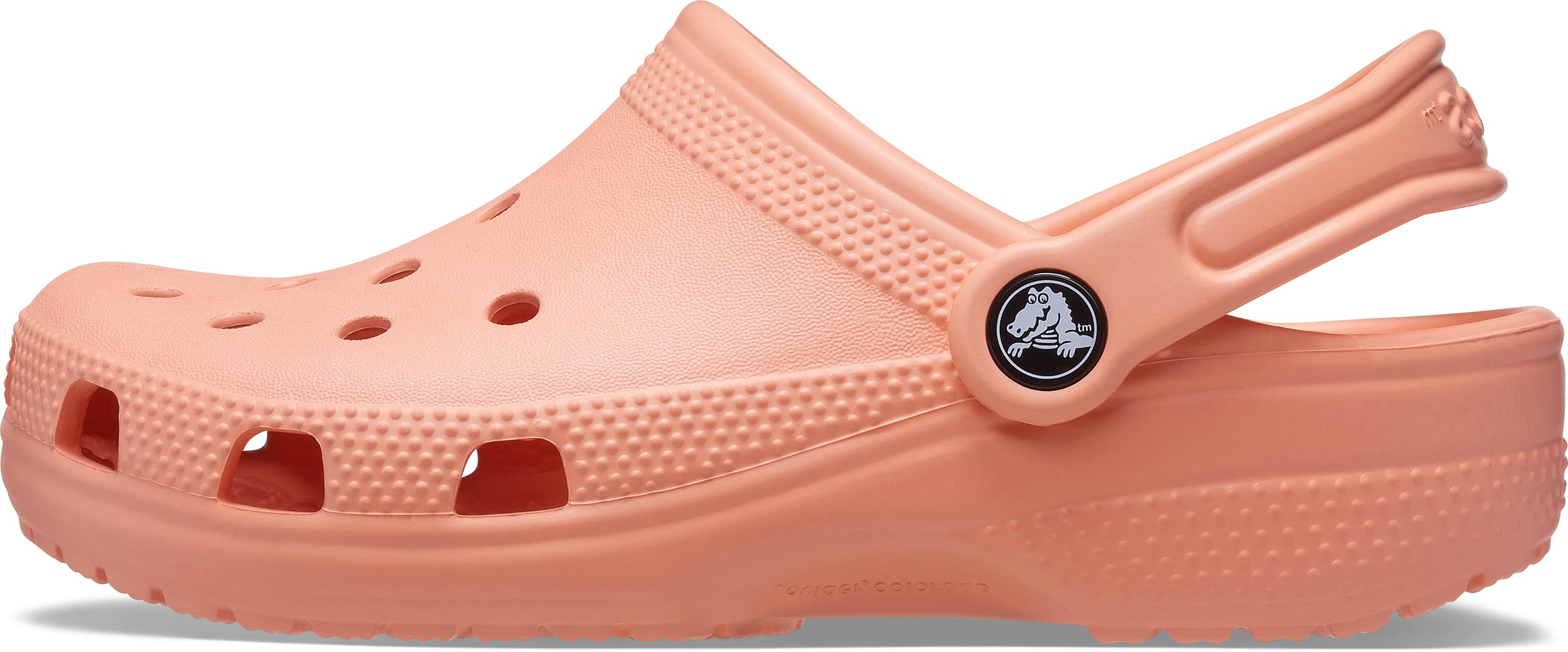 Crocs Classic Clog T, Unisex-Children & Youth Clogs, Papaya Orange, 24/25 EU