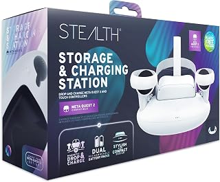 STEALTH Store and Charge Station Compatible with Meta Quest 2