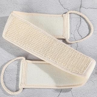 Premium Quality Bath Sponges Loofah & Jute Blend Extra Long Bath Towel Exfoliating Bath Towel for Shower Shower Towel for Softness and Durability