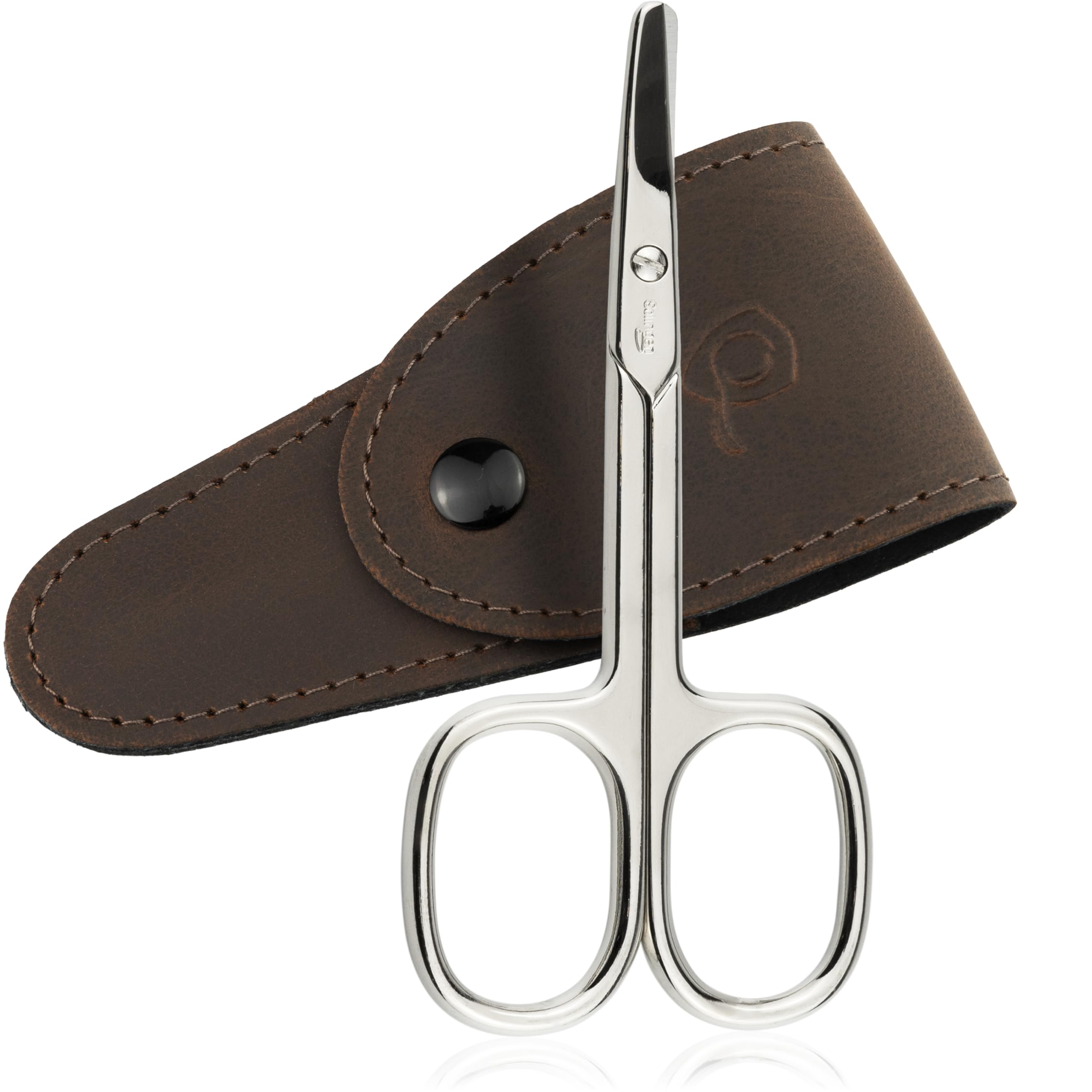 marQus - Nail Scissors Curved Made in Germany Solingen with Round Tips for Diabe