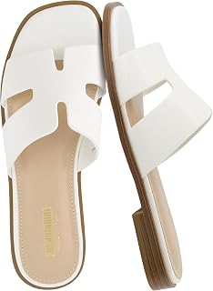 CUSHIONAIRE Women's Voyage slide sandal +Memory Foam, Wide Widths Available