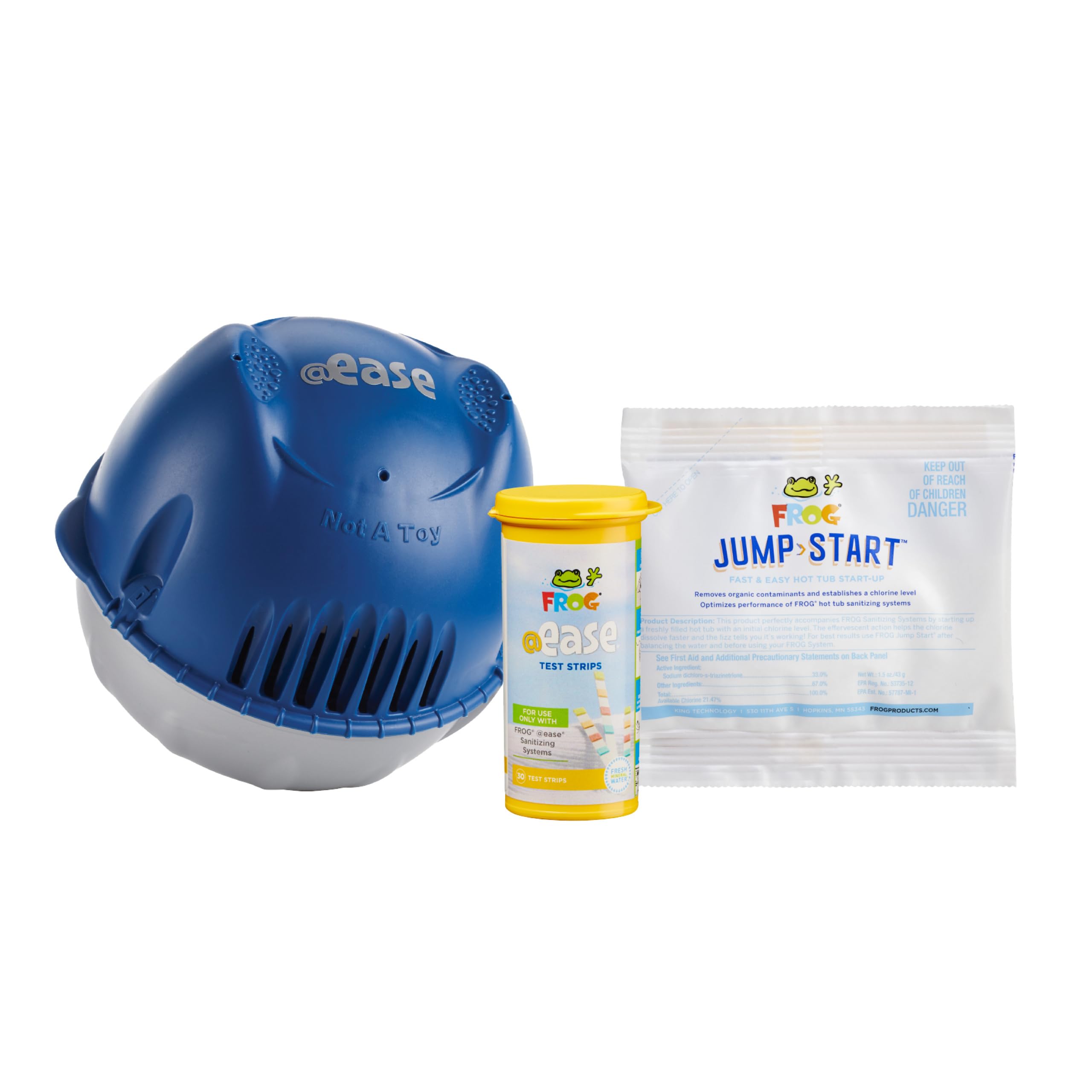FROG @Ease Floating Sanitizing System for Hot Tubs | Self-Regulating Hot Tub San