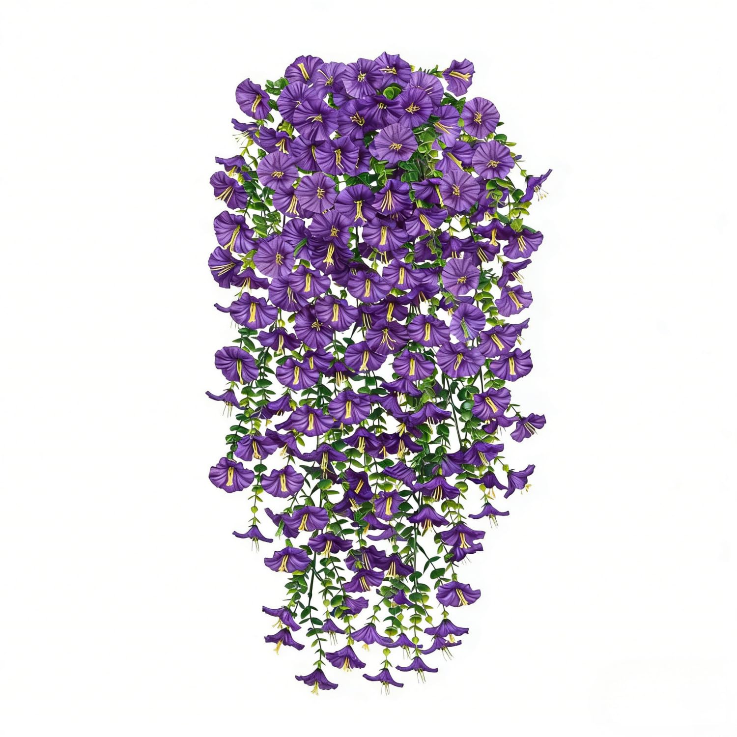 1PC Artificial Flower Vine Garland - 85CM/33.5Inch Fake Rattan Plant Wall Hangin