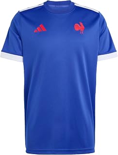 adidas France Rugby Home Supporter Replica Short Sleeve Men's (Pack of 1)