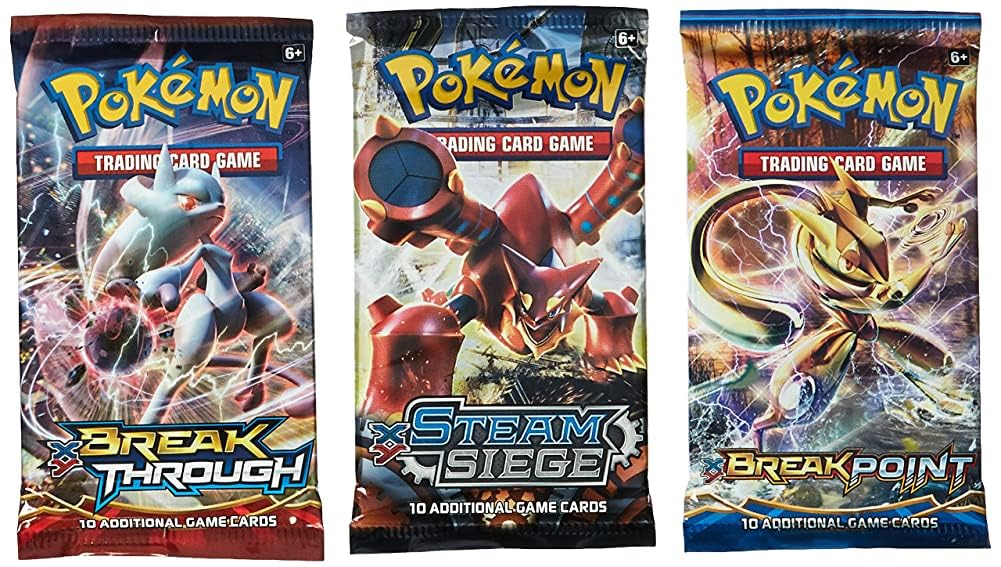 Pokémon TCG 3 Booster Packs, 30 Cards Total, 100% Authentic, Random Rares & Holo