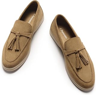 C.Paravano Women Suede Loafers | Penny Loafers Slip On | Driving Moccasins