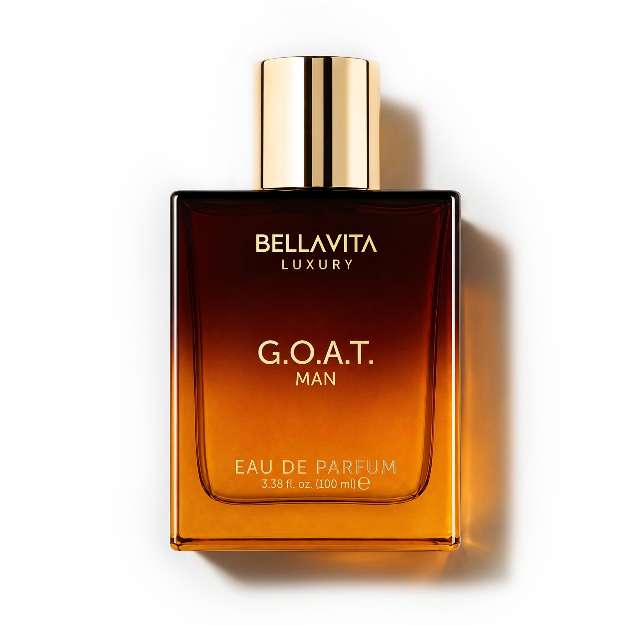 Bellavita Luxury G.O.A.T. Eau de Parfum | 100 ml (3.4 fl.oz.) | Perfume for Men 