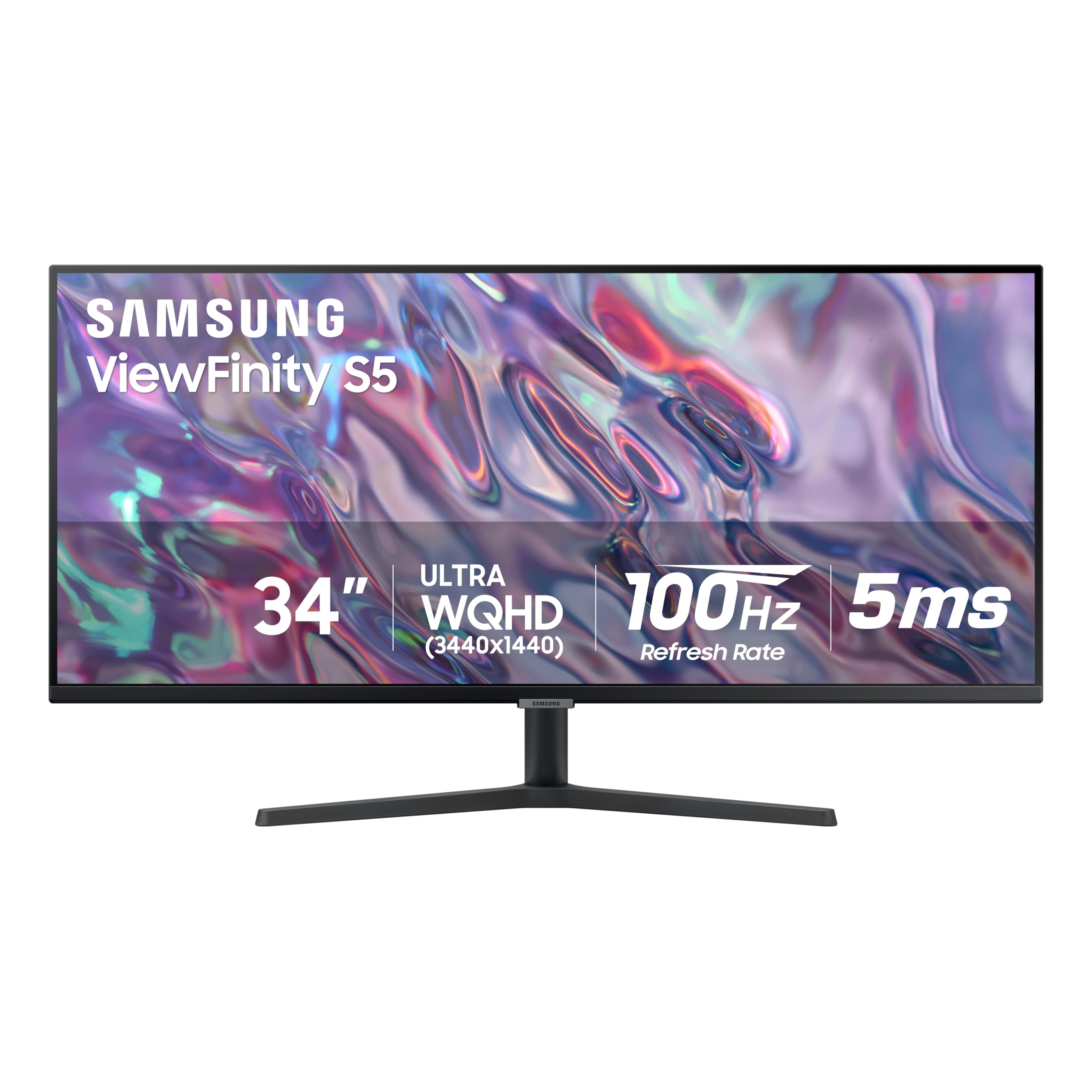 SAMSUNG 34" ViewFinity S50GC Series Ultra-WQHD Monitor, 100Hz, 5ms, HDR10, AMD F
