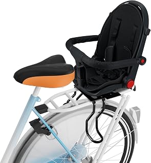 OUSEXI Rear Child Bike Seat, Kids Bicycle Back Seat,Safe Rear Mount Child Bike Seat Fits All Bicycle Rear Frames, for 1-5 Years Old, 60lbs