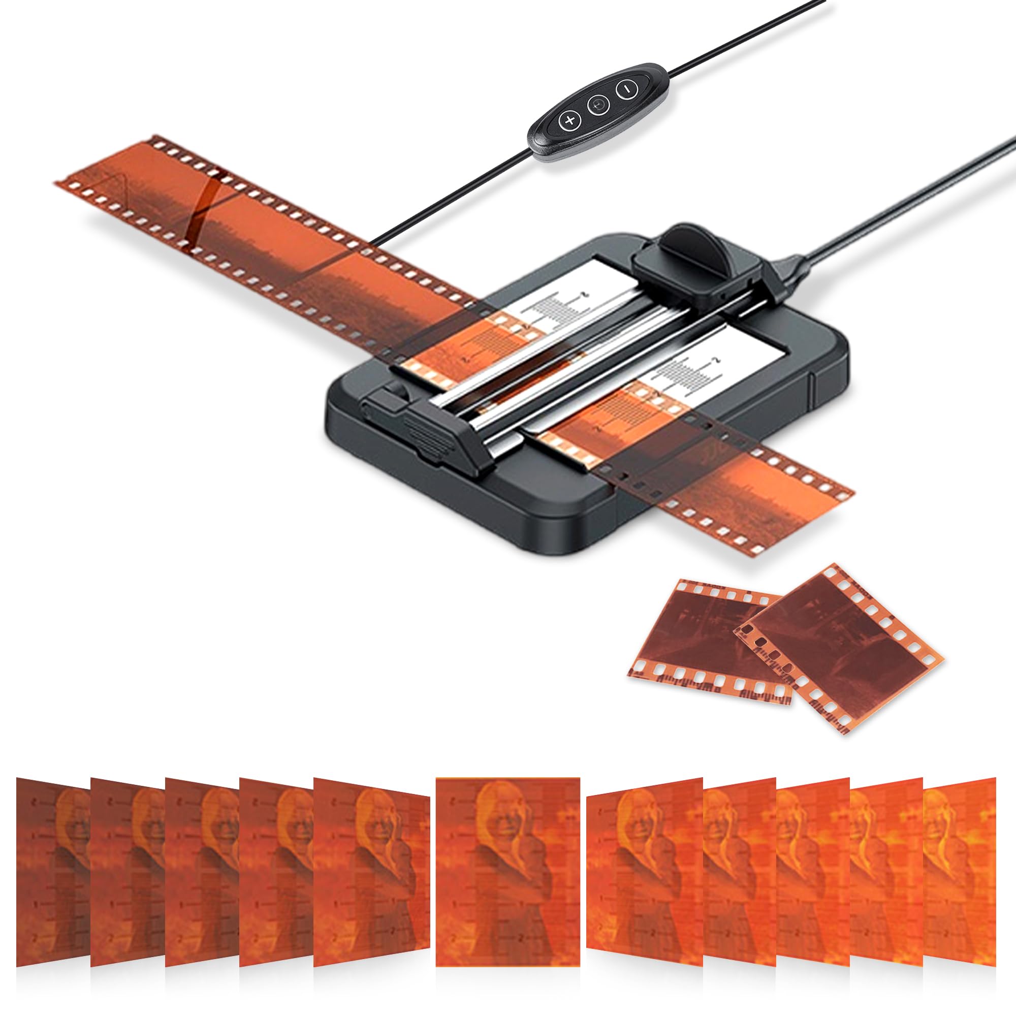 JJC Negative Slide Film Cutter for 35mm 120 Format Strips for Clean Cutting | Ne