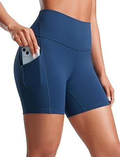 CRZ YOGA Butterluxe Biker Shorts Pockets 3"/5"/8"