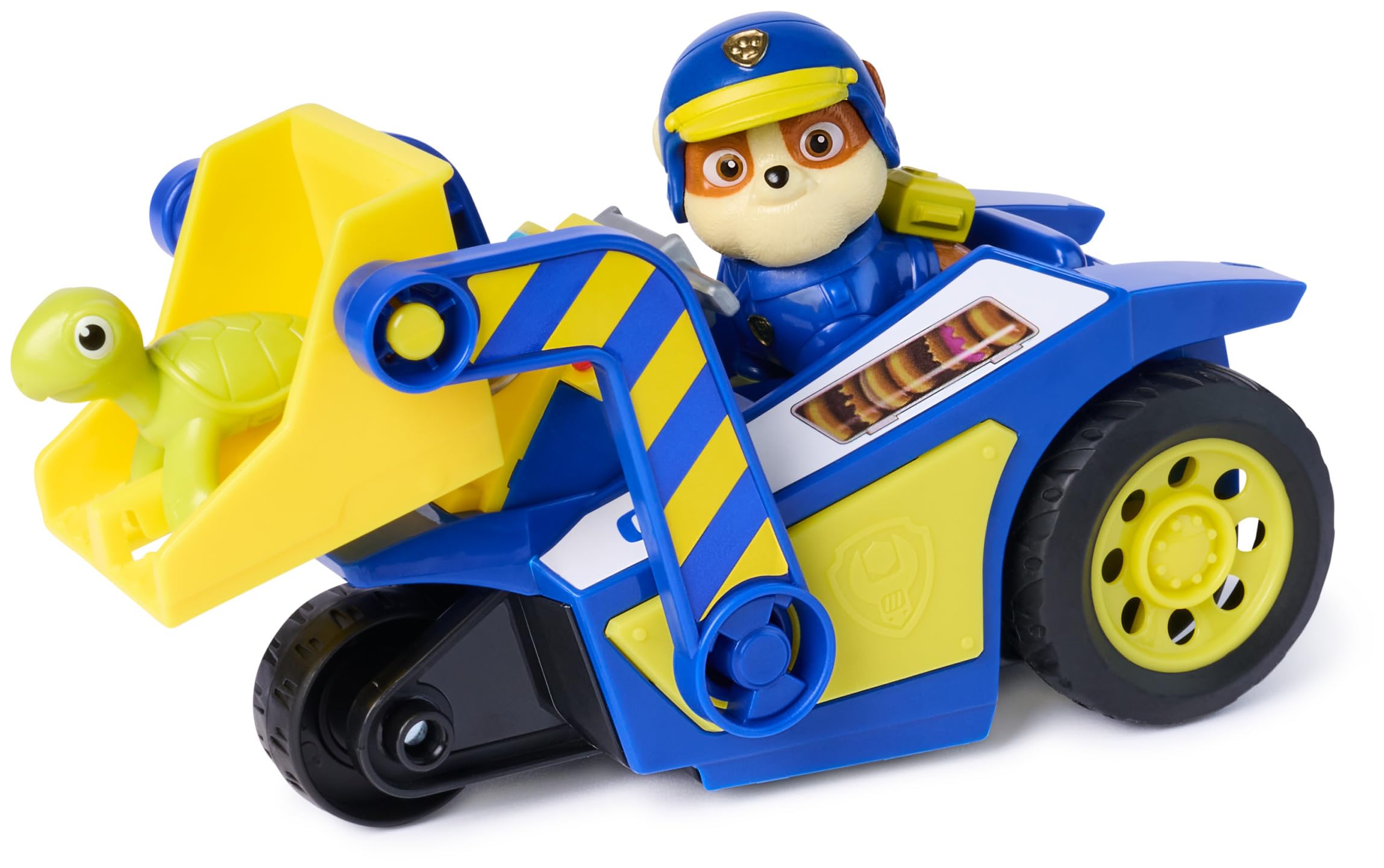Paw Patrol: Search & Rescue, Rubble Rescue Bulldozer Vehicle with 2 Figures, Pol