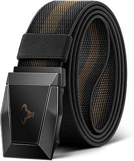 BULLIANT Men's Belt, Tactical Belt 3.8 cm, Adjustable Size