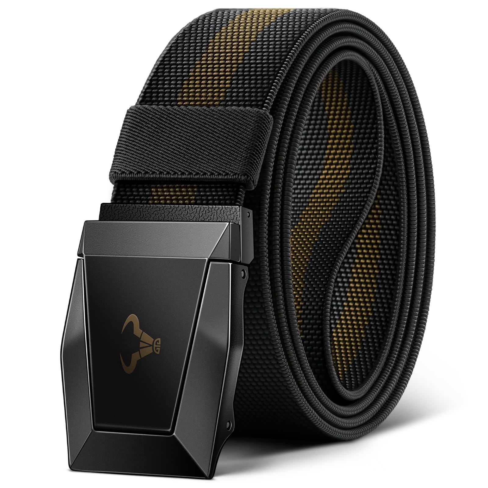 BULLIANT Men's Belt, Tactical Belt 3.8 cm, Adjustable Size