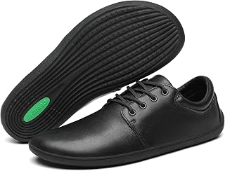 SAGUARO Noble II Men's Barefoot Shoes Lightweight Non-Slip Minimal Shoes with Wide Toe Box and Zero-Drop Solhe Size 36-48