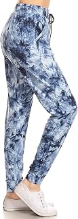 Leggings Depot Premium Women's Joggers Popular Print High Waist Track Pants (S-XL) BAT5