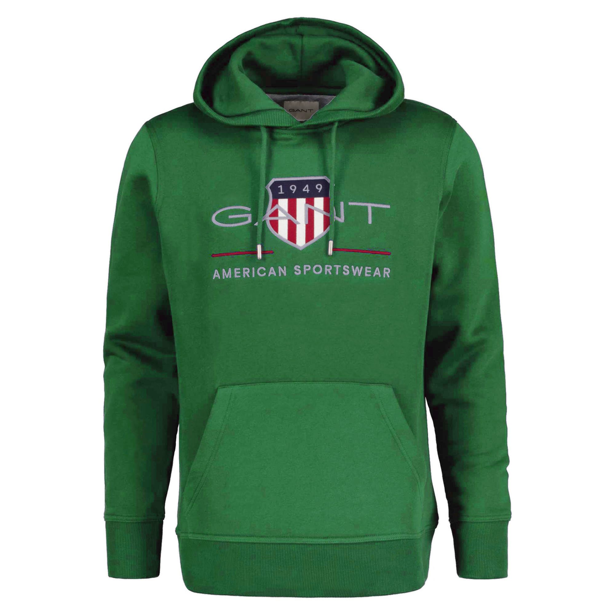 GANT Men's Reg Medium Archive Shield Hoodie Hooded Sweatshirt (Pack of 1)