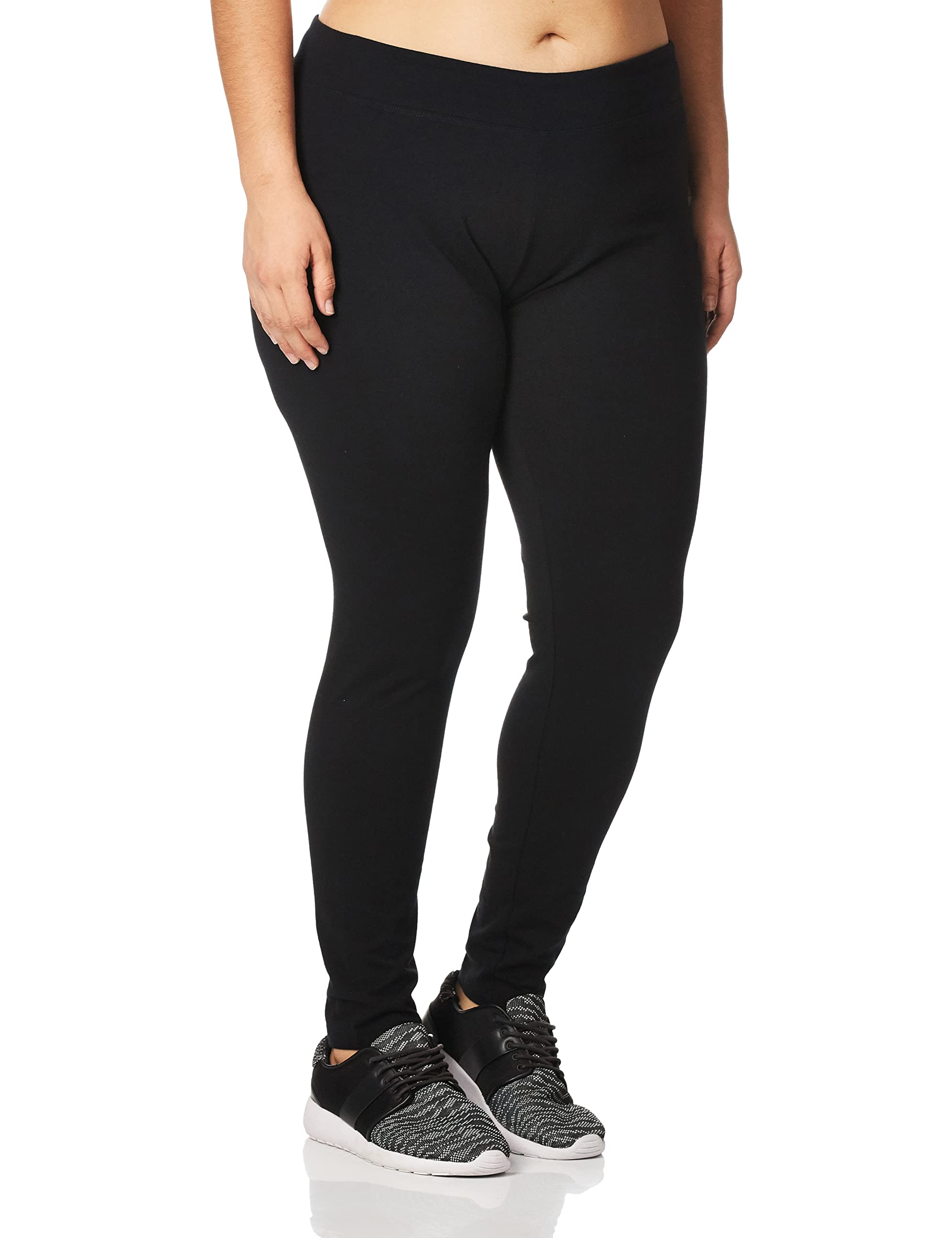 Hanes Women's Cotton Leggings Q71129 1 Pair