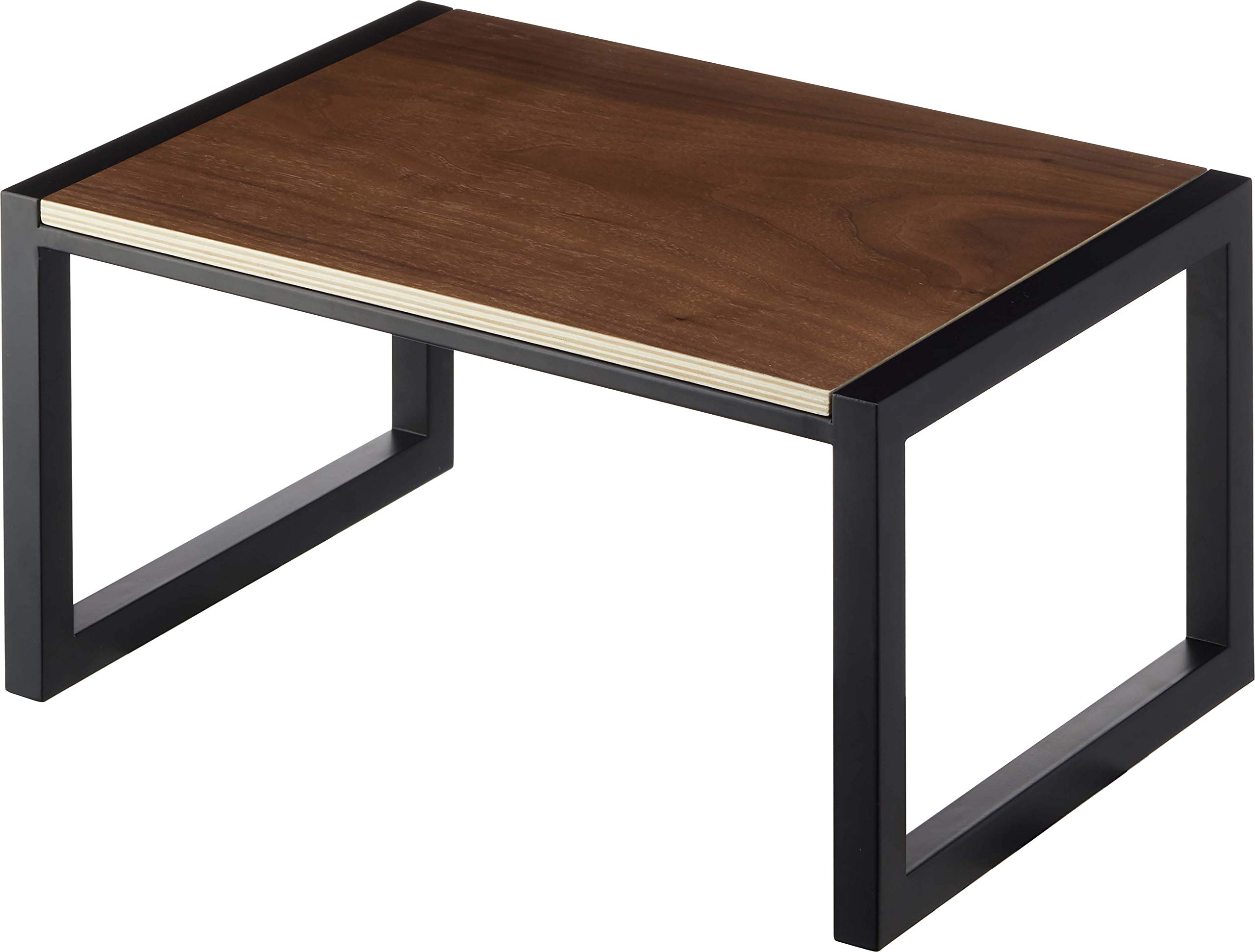 Yamazaki 5159 Stepping Stool, Black, Approx. W15.7 x D11.0 x H7.9 inches (W40 x 