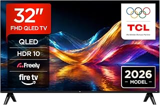 TCL 32 Inch TV Smart Full HD 1080p HDR QLED Freely Fire TV Dolby Sound 32V5DUK