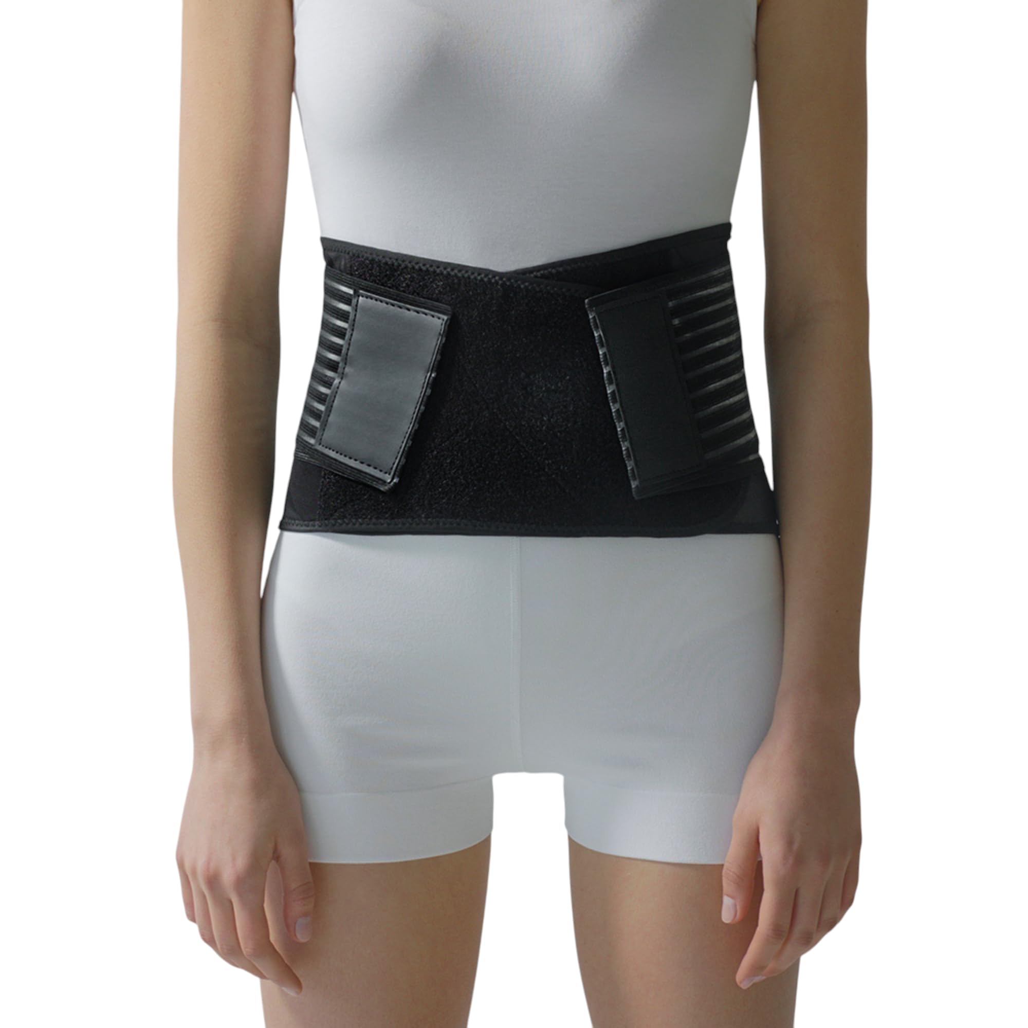 Advanced Back Support - Adjustable Lumbar Belt for Comfort and Stability (Oxygen