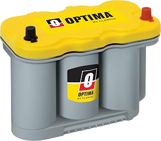OPTIMA® Batteries High Performance D27F YELLOWTOP® Sealed AGM Battery | Dual Purpose Car, Truck and SUV Battery, 830 CCA, Maintenance Free, Versatile Mounting