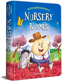 Nursery Rhymes Board Book (My First Book Series): Illustrated Classic Nursery Rhymes