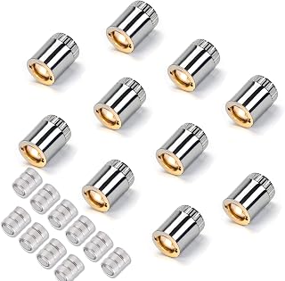 Mini Led Lights 10pc Small Led Lights Battery Powered Tiny Light Warm White | Mini Size,Multi-Use,10 Sets of Spare Batteries, Mini Lights for Crafts Shadow Box Decoration Dollhouse Accessories