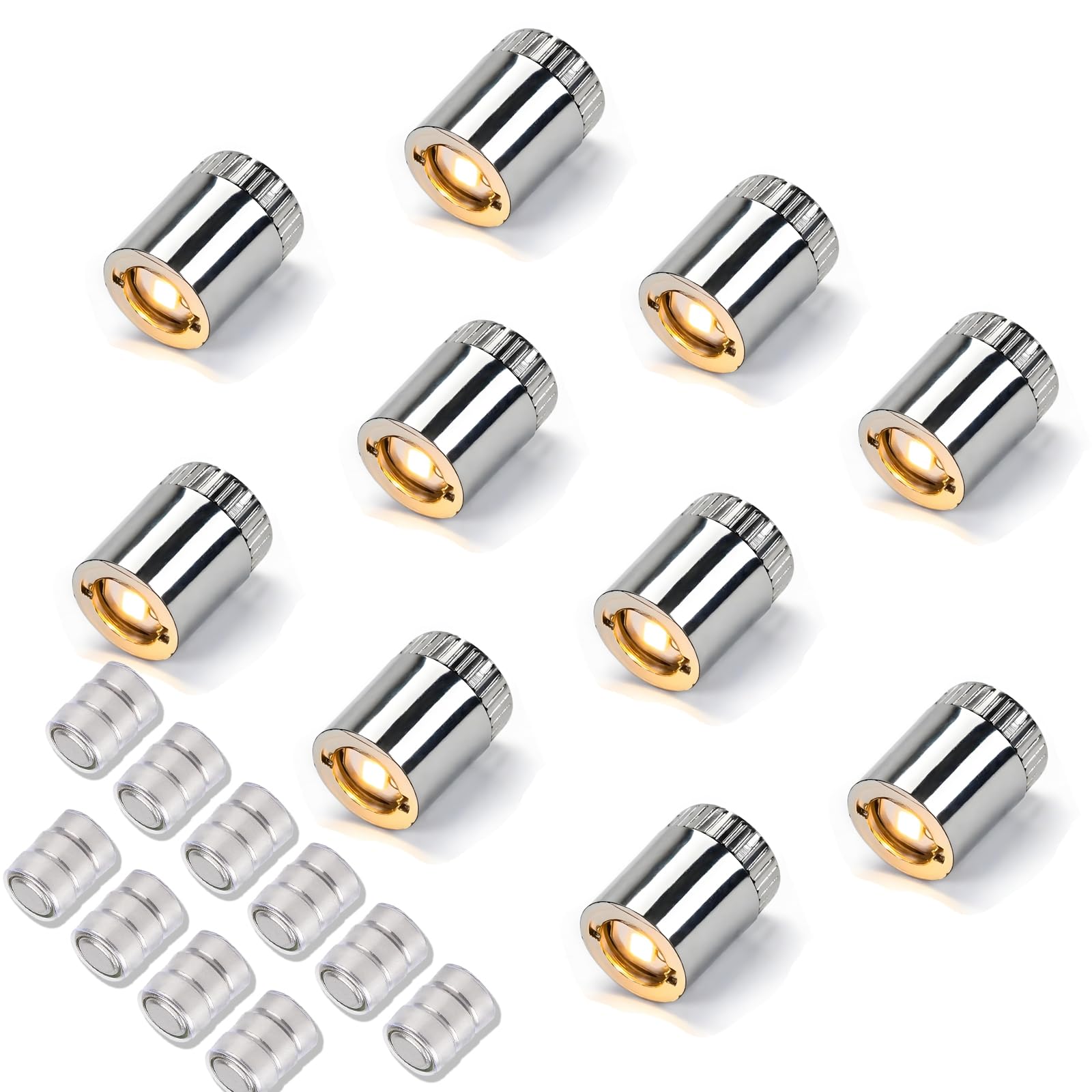 Mini Led Lights 10pc Small Led Lights Battery Powered Tiny Light Warm White | Mi
