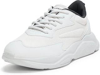 HUGO Men's Running Style Trainers with Thick Rubber Sole