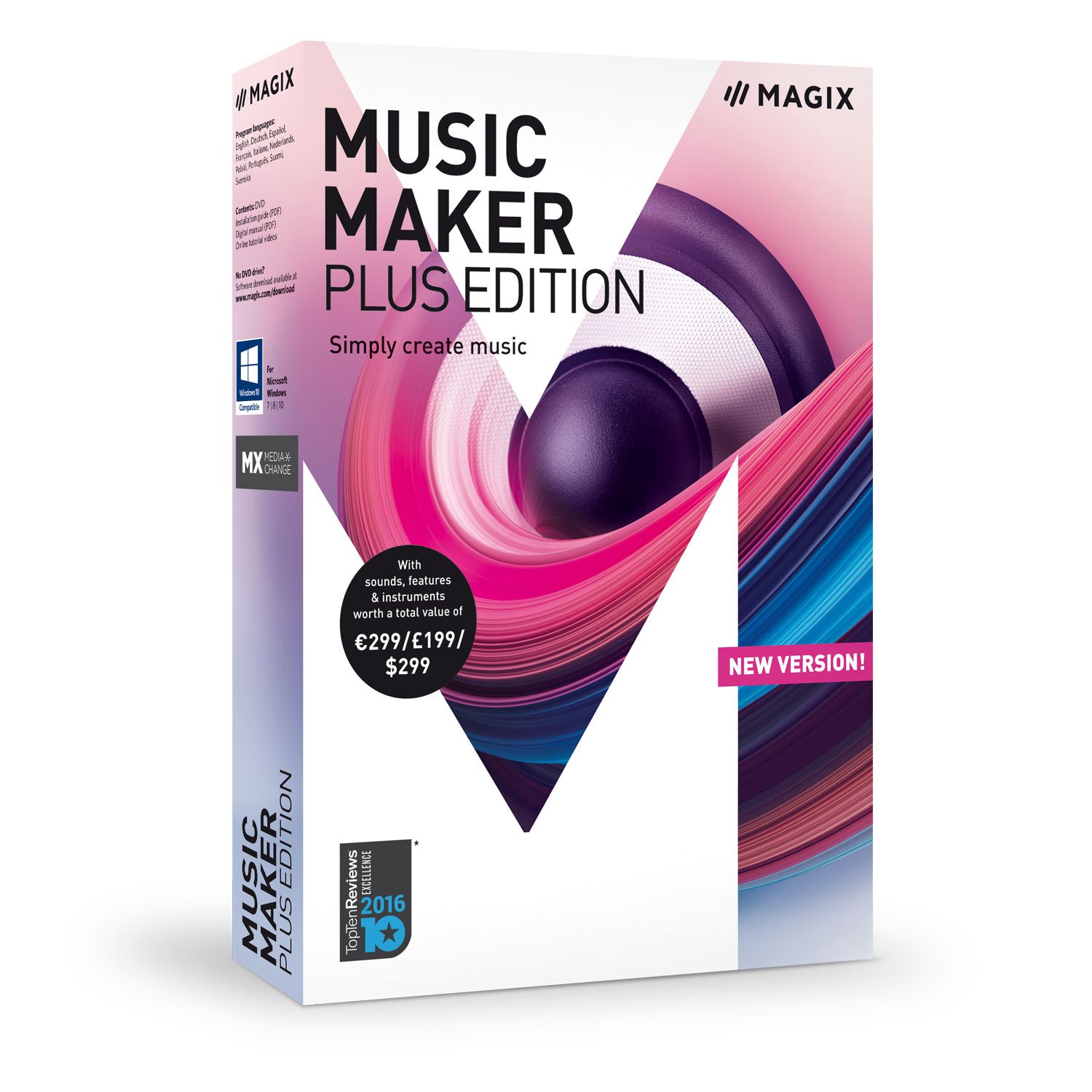 MAGIX Music Maker - 2018 Plus Edition (PC)