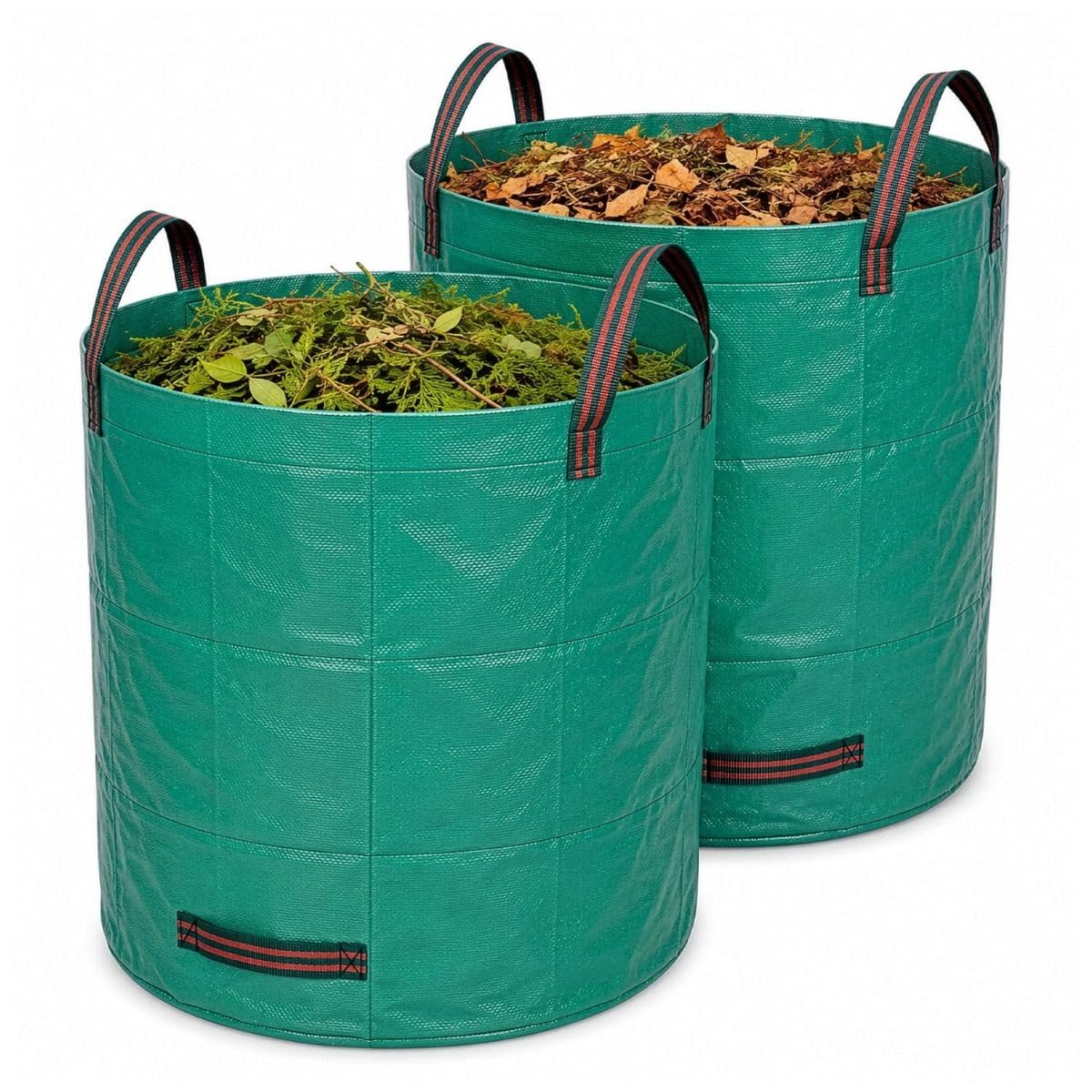 CKB LTD 2 Pack 272L Heavy Duty Garden Waste Bags with Strong Handles